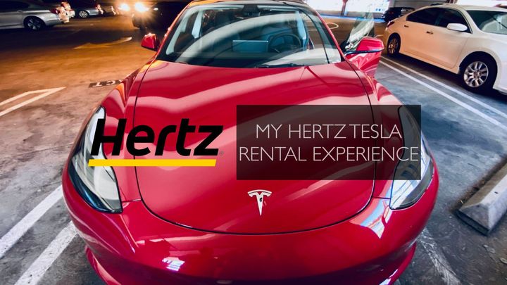 My Hertz Tesla Model 3 Rental Experience!